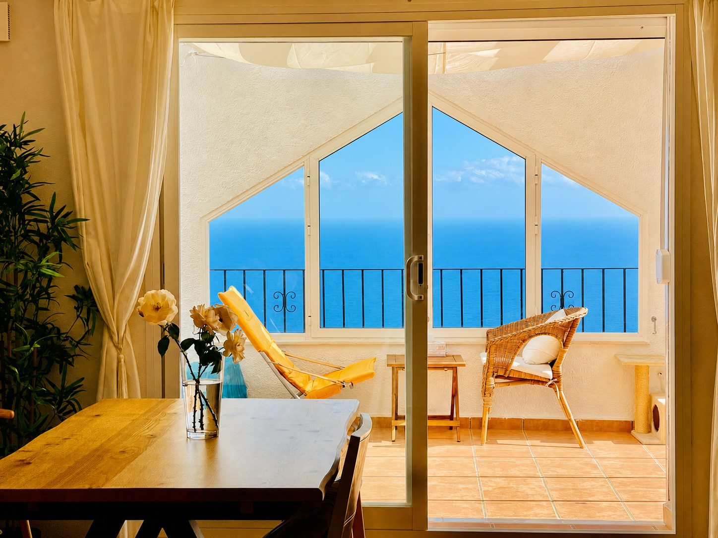 Alquiler con Vistas al Mar en Pueblo Panorama — Apartamento en alquiler en Benitachell, Costa Blanca — Miniatura 12