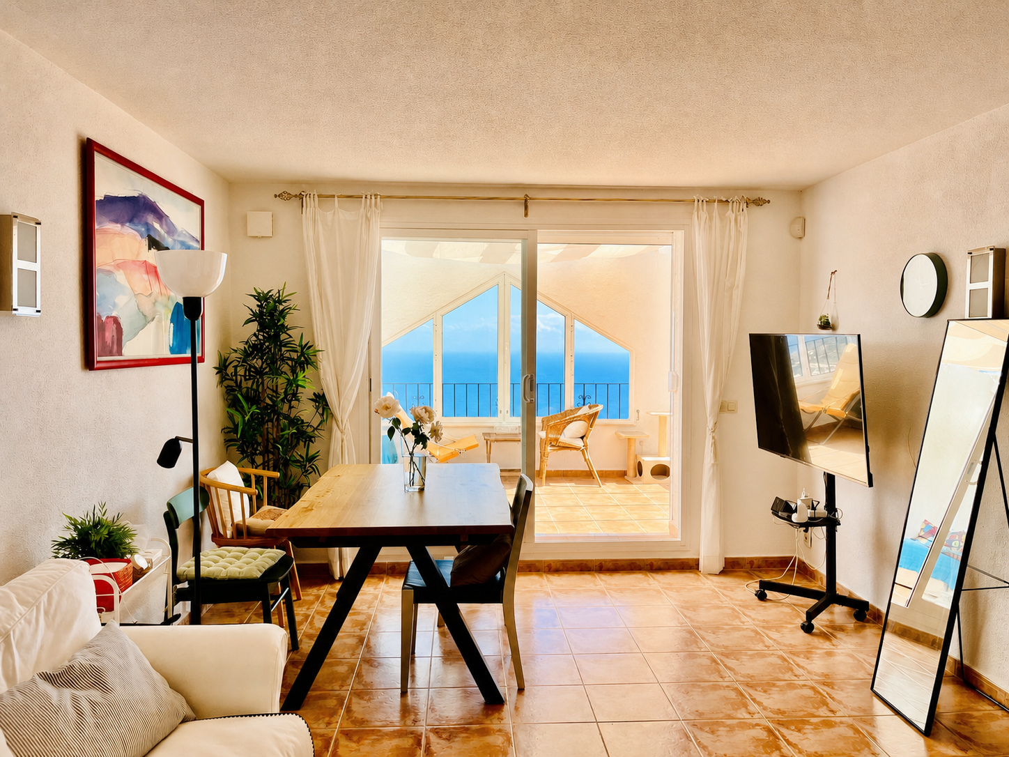 Alquiler con Vistas al Mar en Pueblo Panorama — Apartamento en alquiler en Benitachell, Costa Blanca — Miniatura 13