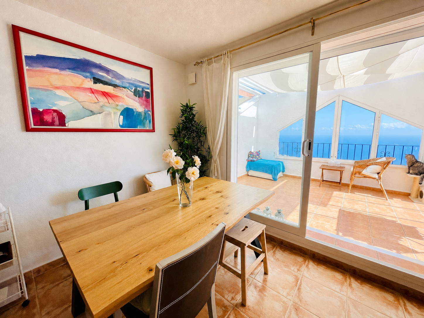Alquiler con Vistas al Mar en Pueblo Panorama — Apartamento en alquiler en Benitachell, Costa Blanca — Miniatura 14