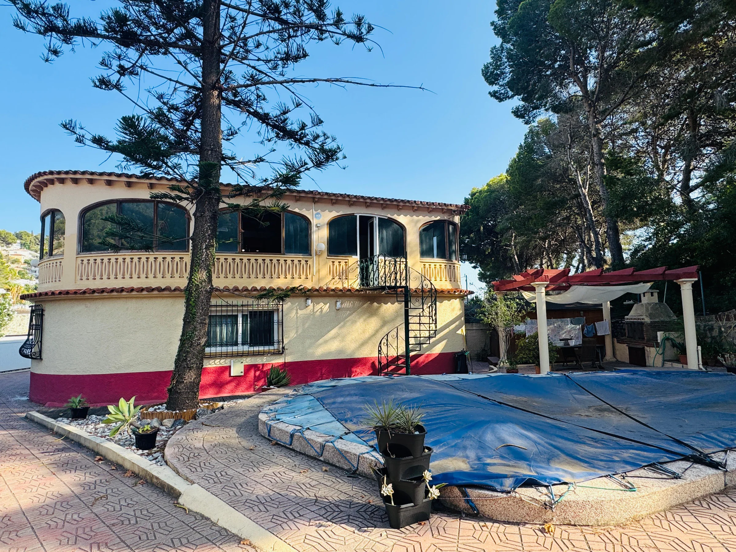 Casa pareada con piscina privada en Galera Baja, Altea — Casa pareada en venta en Altea, Costa Blanca — Miniatura 10